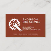 プロフェッショナルバイク修理メンテナンスコーチング 名刺 (正面)