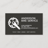 プロフェッショナルバイク修理メンテナンスコーチング 名刺 (正面)