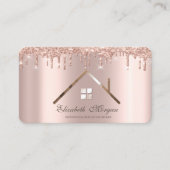 プロフェッショナルバラ金ゴールドグリッタードリップス実在エテート 名刺 (正面)