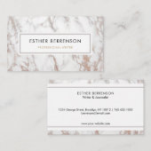 プロフェッショナルバラ金ゴールドマーブル名刺 名刺 (正面/裏面)