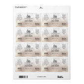 プロフェッショナルバラ金ゴールド及び大理石顔血清 ラベル (フルシート)