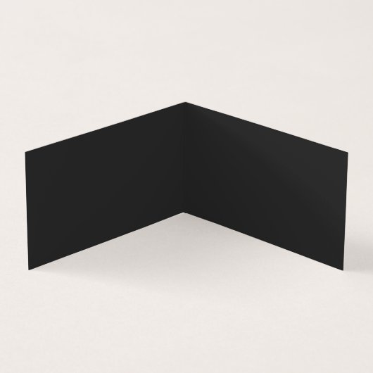 プロフェッショナルバラ金ゴールド壊れたフレーム上のダークグレー 名刺 (内部)