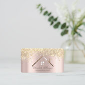 プロフェッショナルバラ金ゴールド金ゴールドシークインズ実在エテート 名刺 (スタンド正面)