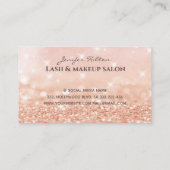 プロフェッショナルバラ金ゴールド《写真》ぼけ味蝶メイク 名刺 (裏面)