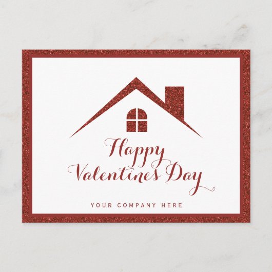 プロフェッショナルバレンタインデー実在エステートハウス ポストカード (正面)