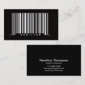 プロフェッショナルバーコードデザイン 名刺 (正面/裏面)