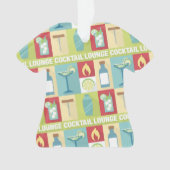 プロフェッショナルバーテンダーアイコニック設計 オーナメント (正面)