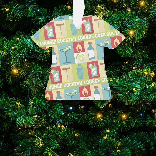 プロフェッショナルバーテンダーアイコニック設計 オーナメント