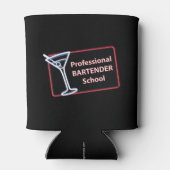 プロフェッショナルバーテンダースクールロゴクーラーボックス 缶クーラー (裏面)