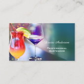 プロフェッショナルバーテンダー名刺 名刺 (正面)