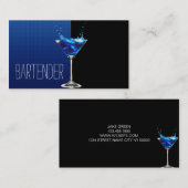 プロフェッショナルバーテンダー名刺 名刺 (正面/裏面)