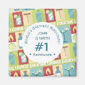 プロフェッショナルバーテンダー賞・カスタム マグネット (正面)