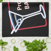 プロフェッショナルバーテンディングスクールバータオル キッチンタオル (折り畳み)