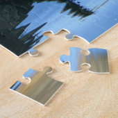 プロフェッショナルバードウォッチャーダックブルーウォーターワイルドバード ジグソーパズル (側面)