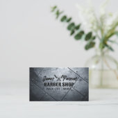 プロフェッショナルバーバーショップ美容師理容師ショップ 名刺 (スタンド正面)