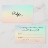 プロフェッショナルパステモダンルシェーズ 紹介カード (正面/裏面)