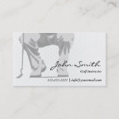 プロフェッショナルパットゴルフインストラクター 名刺 (正面)