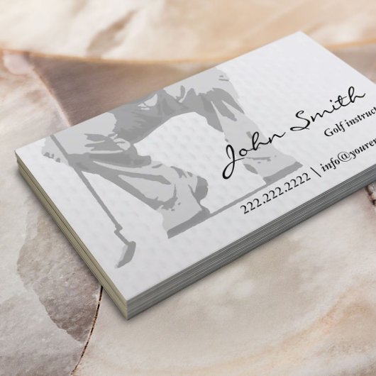 プロフェッショナルパットゴルフインストラクター 名刺