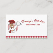 プロフェッショナルパーソナルシェフケータリングフードサービス 名刺 (正面)