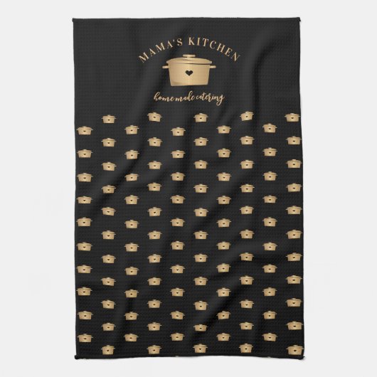 プロフェッショナルパーソナルシェフケータリングレストラン キッチンタオル (縦)