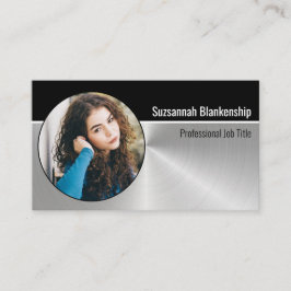 プロフェッショナルパーソナルセキュリティカスタム楕円形の写真 名刺