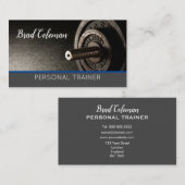 プロフェッショナルパーソナルトレーナージムフィットネスコーチ 名刺 (正面/裏面)