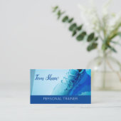 プロフェッショナルパーソナルトレーナーフィットネスコーチ 名刺 (スタンド正面)
