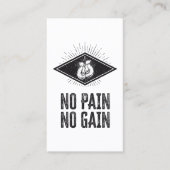 プロフェッショナルパーソナルトレーナーフィットネス&栄養 名刺 (正面)