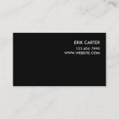 プロフェッショナルパーソナルトレーナー名刺 名刺 (裏面)