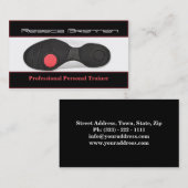 プロフェッショナルパーソナルトレーナー/フィットネスカード 名刺 (正面/裏面)