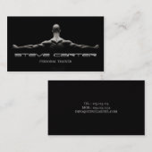 プロフェッショナルパーソナルトレーナー/ボディビルダーカード 名刺 (正面/裏面)