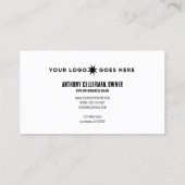 プロフェッショナルパーソナルトレーナー 名刺 (裏面)