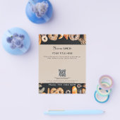 プロフェッショナルビジネスのプロモーション2フォトベージュ チラシ (シングル)