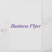 プロフェッショナルビジネスフライヤー チラシ (裏面)