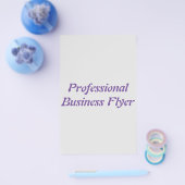 プロフェッショナルビジネスフライヤー チラシ (シングル)