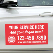 プロフェッショナルビジネスモダンロゴ赤白