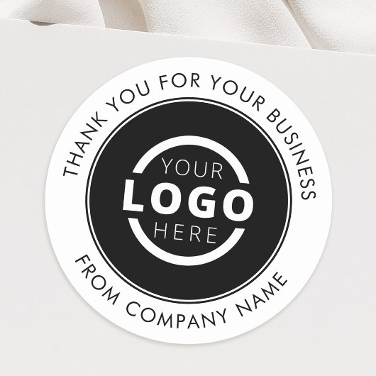 プロフェッショナルビジネスロゴのプロモーション ラウンドシール