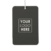 プロフェッショナルビジネスロゴモダンビジネスブラック カーエアーフレッシュナー (正面)