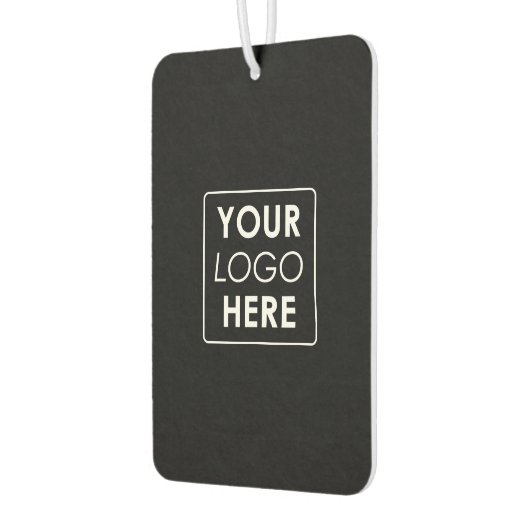 プロフェッショナルビジネスロゴモダンビジネスブラック カーエアーフレッシュナー (左)