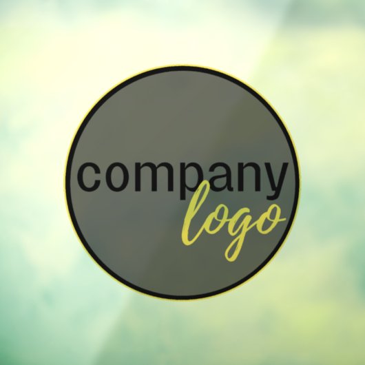 プロフェッショナルビジネスロゴ会社カーシール ウィンドウサイン (シート3)