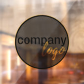 プロフェッショナルビジネスロゴ会社カーシール ウィンドウサイン (シート2)