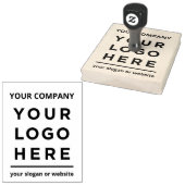 プロフェッショナルビジネスロゴ名前をカスタムするスローガン ラバースタンプ (押印)