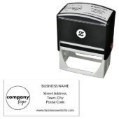 プロフェッショナルビジネスロゴ返却住所 セルフインキングスタンプ (インサイチュ)