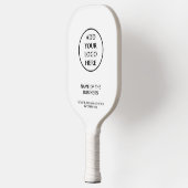 プロフェッショナルビジネス企業の会社のロゴ ピックルボールラケット (左)