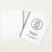 プロフェッショナルビジネス企業の会社のロゴ プランナー手帳 (ディスプレー)