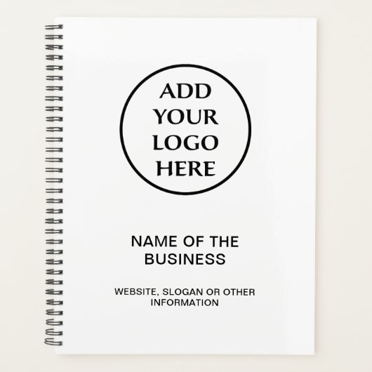 プロフェッショナルビジネス企業の会社のロゴ プランナー手帳 (正面)