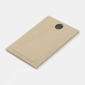 プロフェッショナルビジネス会社ロゴ素朴クラフト ポストイット (アングル)