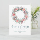 プロフェッショナルビジネス季節のごあいさつクリスマス シーズンカード (スタンド正面)