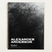 プロフェッショナルビジミニマルューブラック プランナー手帳 (正面)