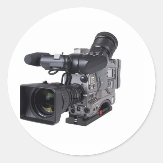 プロフェッショナルビデオカメラ ラウンドシール (正面)